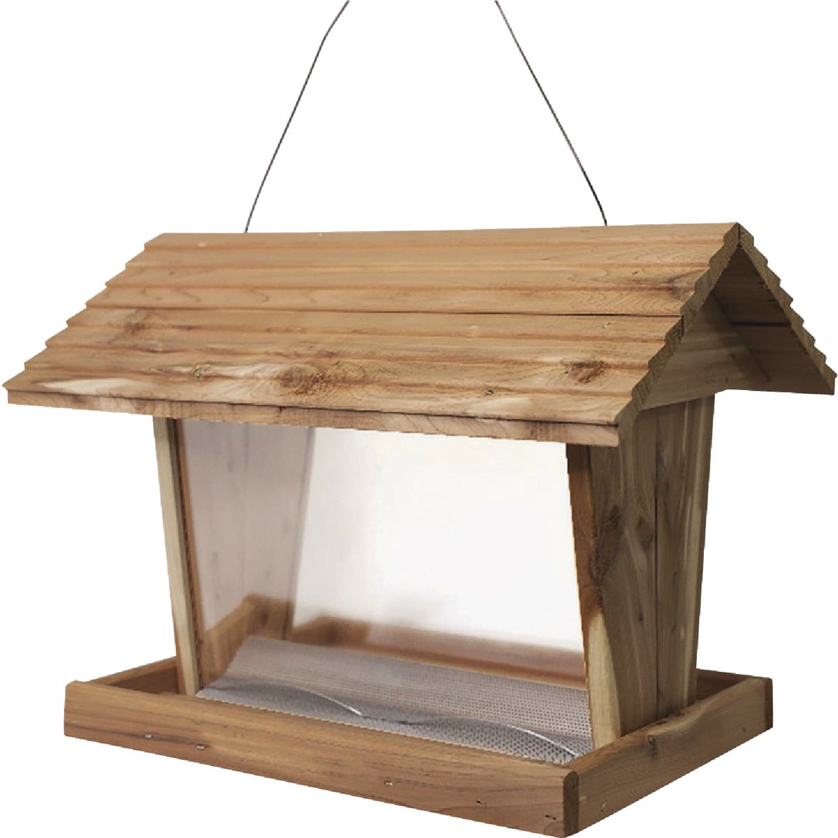 Valley Splendor Cedar Ranch Hopper Bird Feeder Image 1