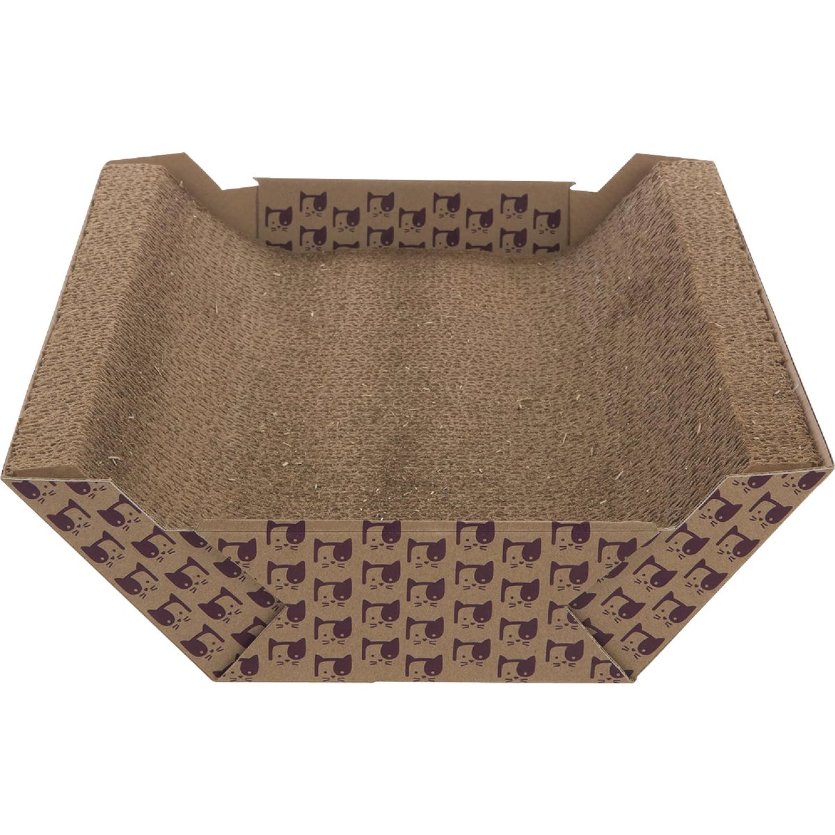 SmartyKat Super Scratcher Chaise with Catnip Infusion Technology Image 4