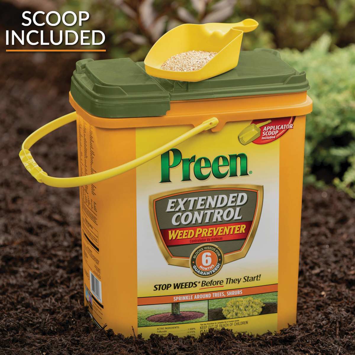Preen Extended Control 13.75 Lb. Ready To Use Granules Weed Preventer Image 5