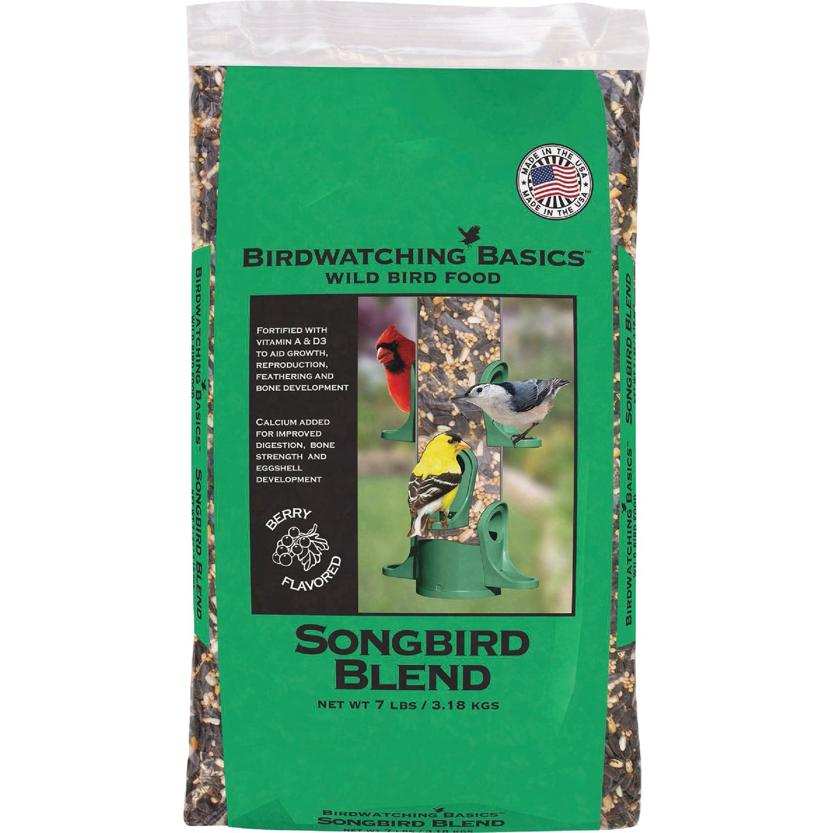 Birdwatching Basics 7 Lb. Songbird Blend Wild Bird Food