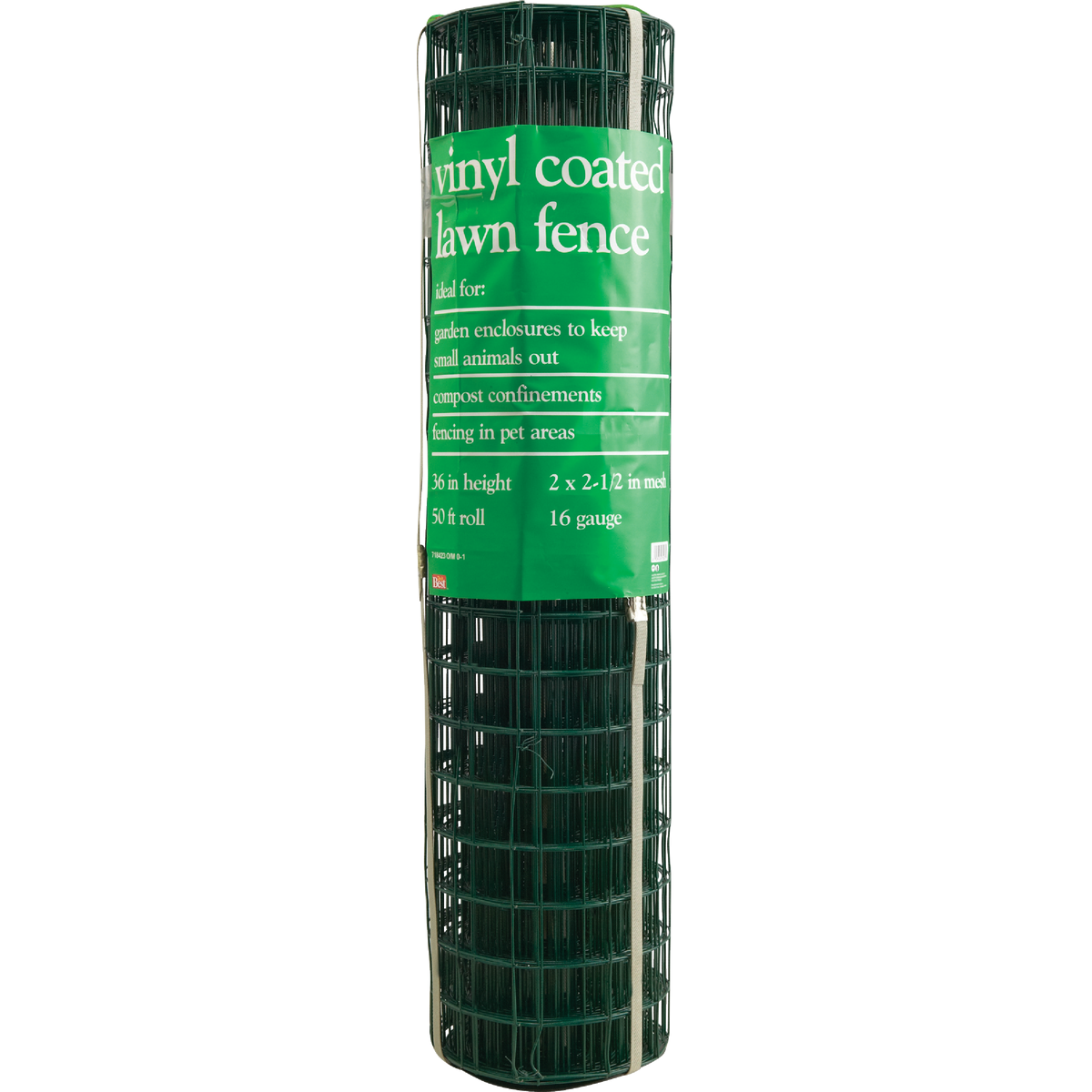 Do it 36 In. x 50 Ft. (2x2-1/2) Vinyl-Coated Galvanized Welded Wire Fence Image 2