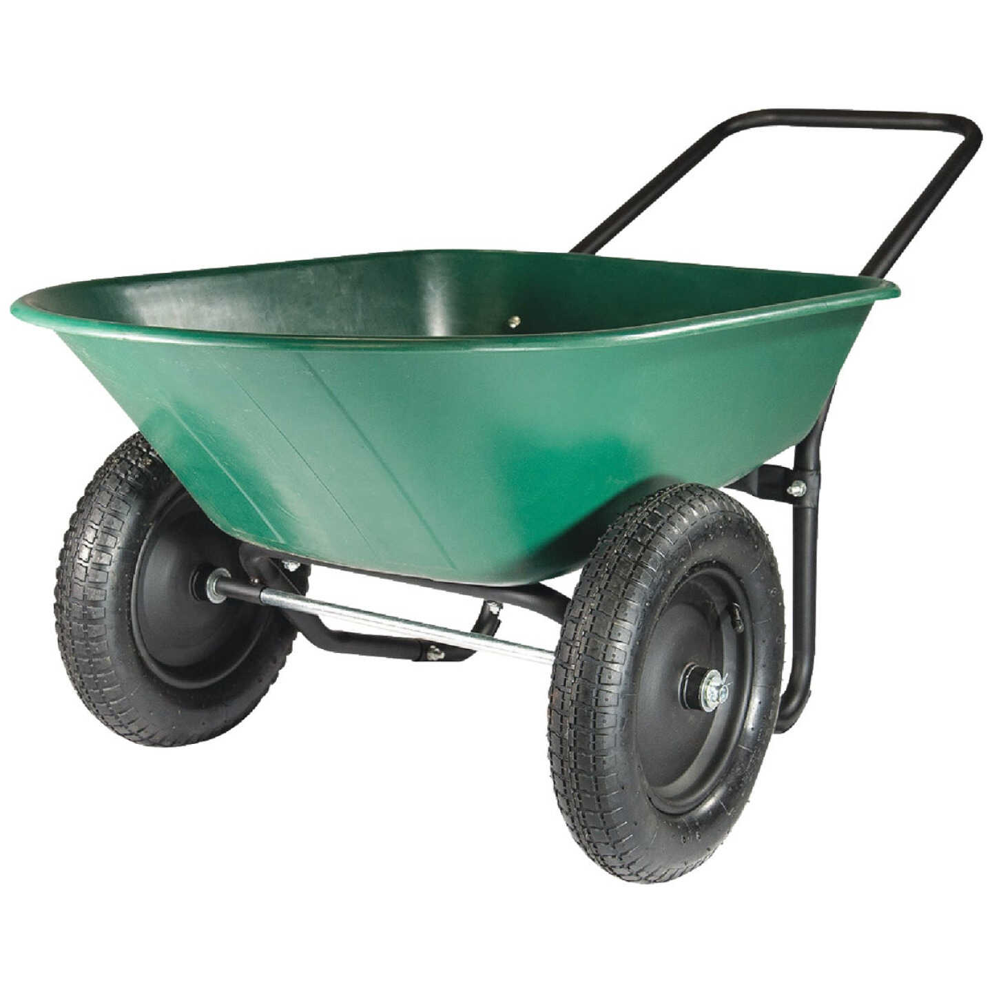 Green Thumb 5 Cu. Ft. Poly Wheelbarrow Image 1