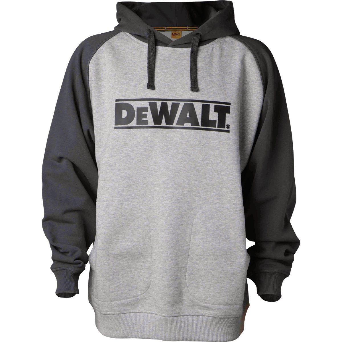 DEWALT Logan 2XL 2-Tone Gray Heavy-Duty Hooded Sweatshirt