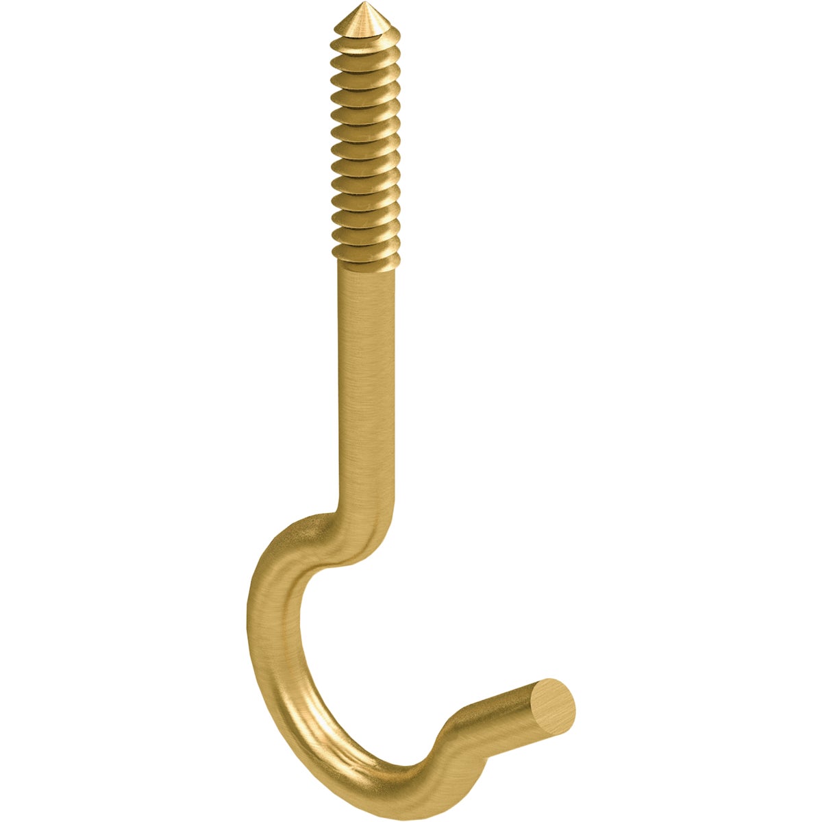 National Hardware 2-1/2 In. Brass Ceiling Hook (3-Pack)