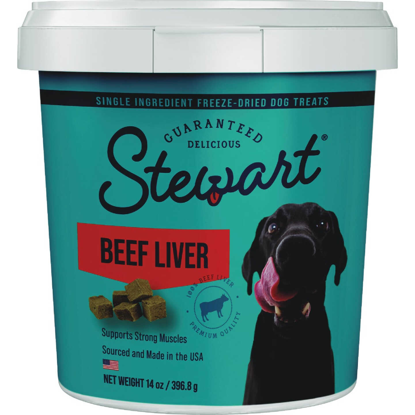 Stewart 14 Oz. Freeze-Dried Beef Liver Dog Treats Image 1