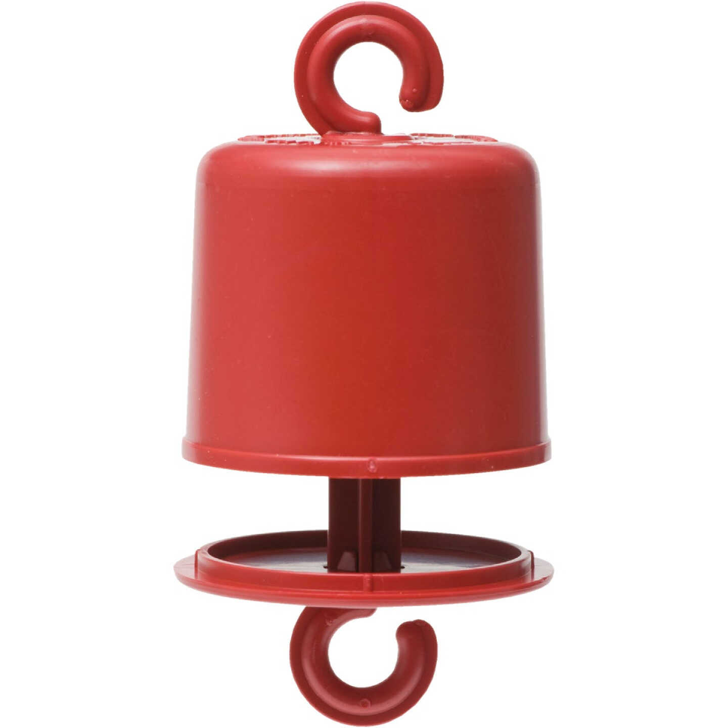 Perky-Pet Red Plastic Hummingbird Feeder Ant Guard Image 1