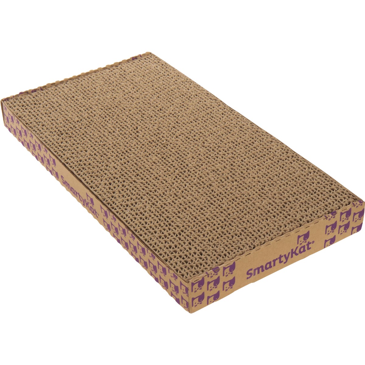 SmartyKat Super Scratcher+  Double Wide Cat Scratcher with Catnip Infusion Technology Image 4