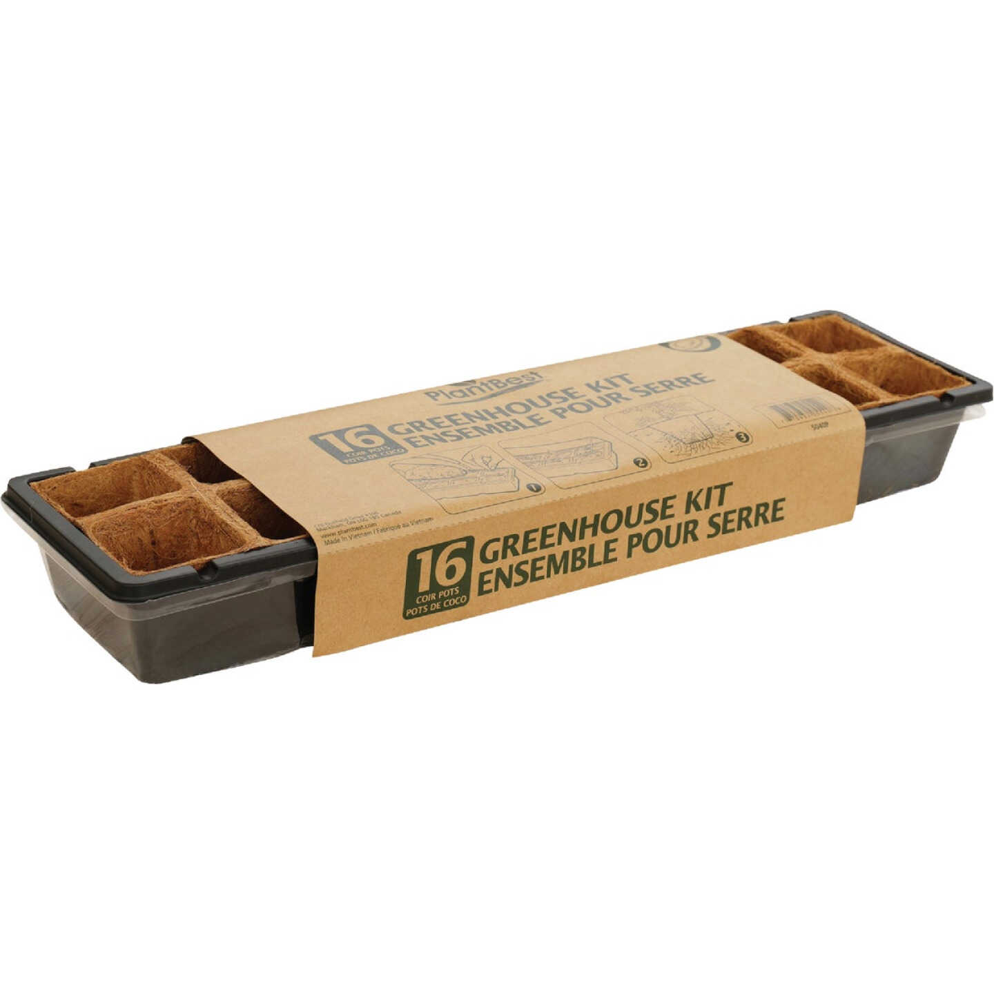 PlantBest 16-Cell Coir Seed Starter Kit Image 6