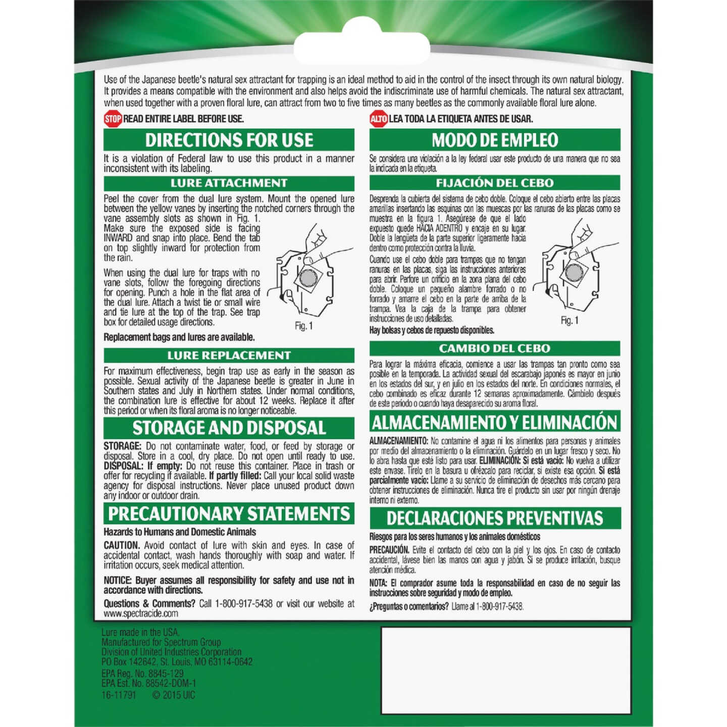 Spectracide Bag-A-Bug 1 Mg. Solid Outdoor Japanese Beetle Bait Image 6