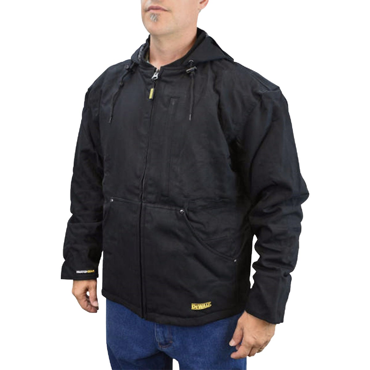 DEWALT Men's Black Heated Coat Kit, M Image 6