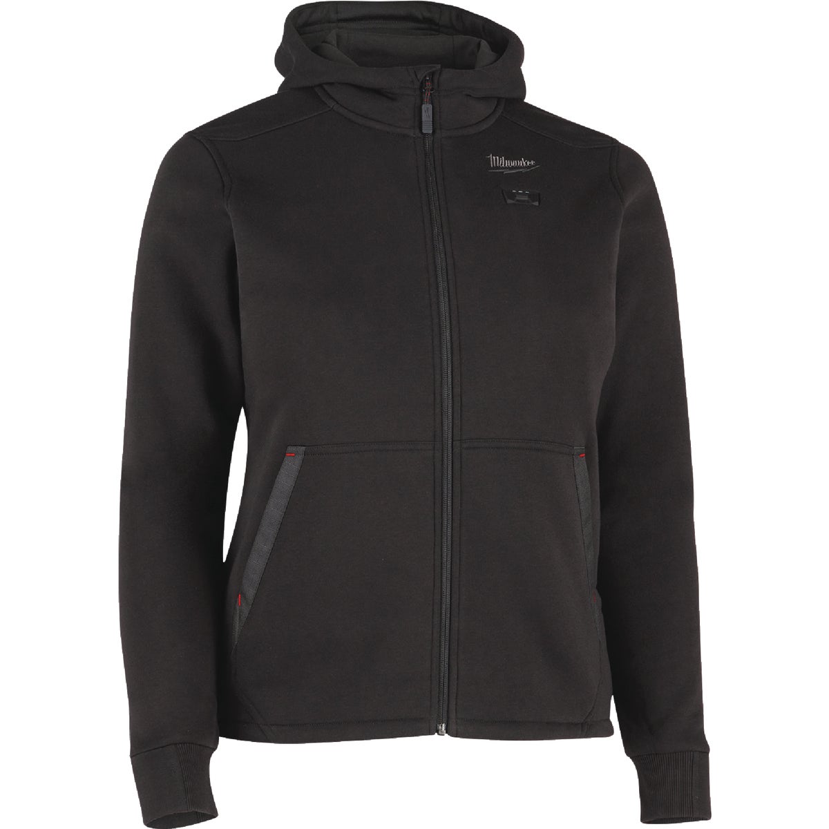 Milwaukee M12 Women's XL Black Full-Zip Heated Hoodie Kit Image 5