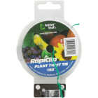 Rapiclip 100 Ft. Green Plastic Coated Galvanized Wire Twist Tie Image 1