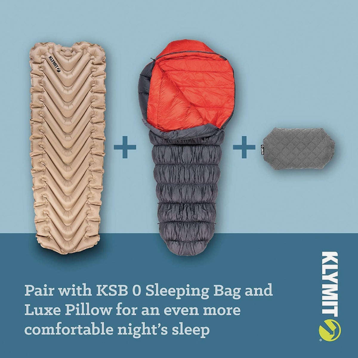 Klymit Insulated Static V Luxe SL Recon Sleeping Pad Image 7