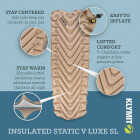Klymit Insulated Static V Luxe SL Recon Sleeping Pad Image 6
