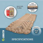 Klymit Insulated Static V Luxe SL Recon Sleeping Pad Image 5