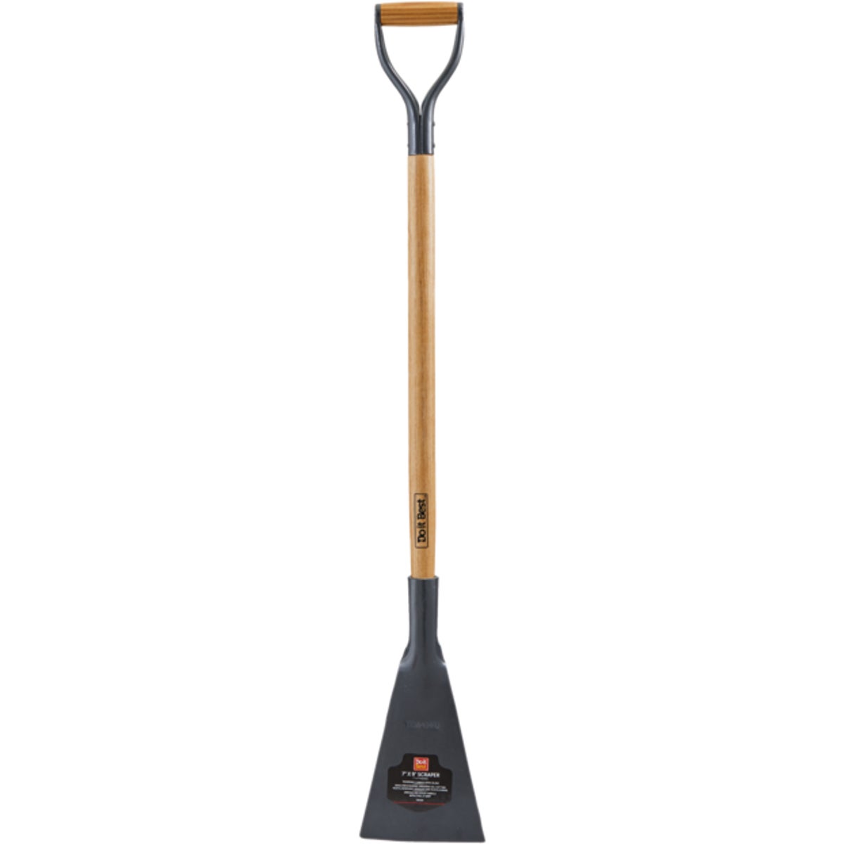 Do it Best SuperScraper 7 In. Steel Blade 36 In. Wood Handle Sidewalk Scraper Image 2