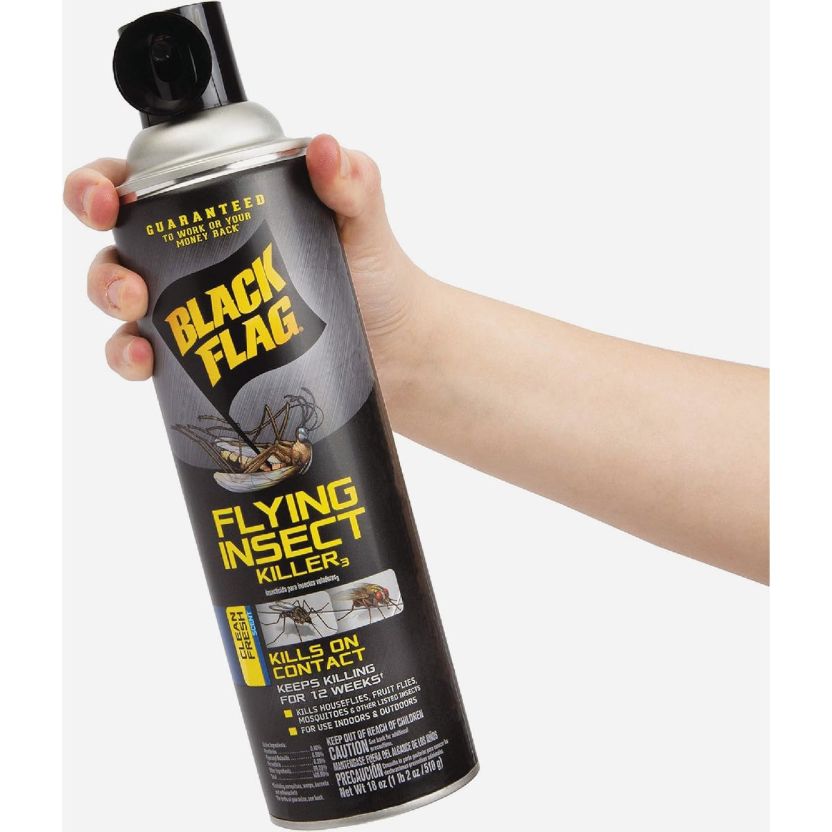 Black Flag 18 Oz. Aerosol Spray Flying Insect Killer Image 2
