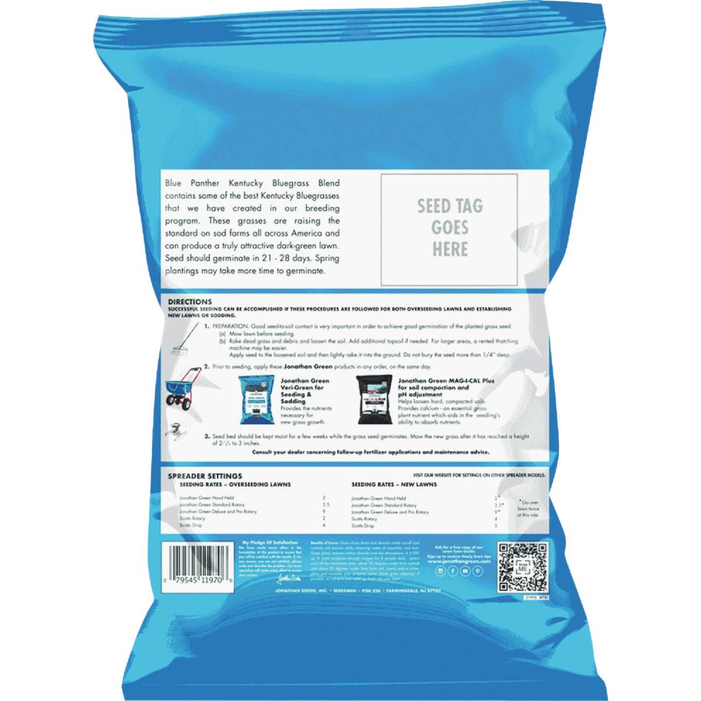 Jonathan Green Blue Panther Kentucky Bluegrass 3 Lb. 2400 Sq. Ft. Coverage Grass Seed Image 3