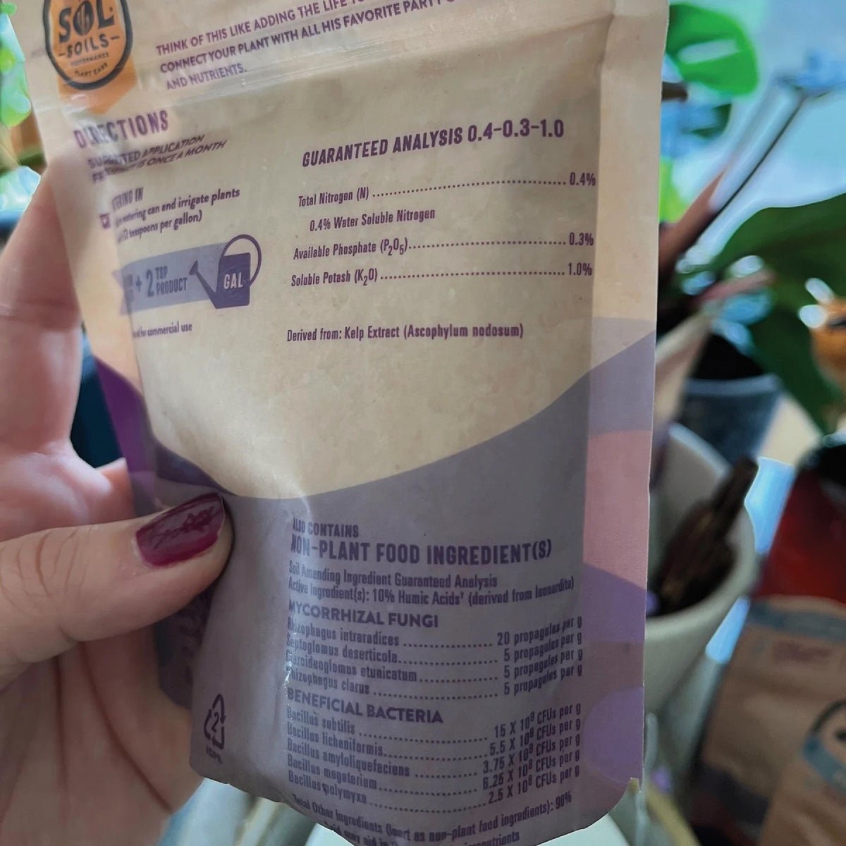 Sol Soils 0.4 Lb. Monthly Myco Image 3