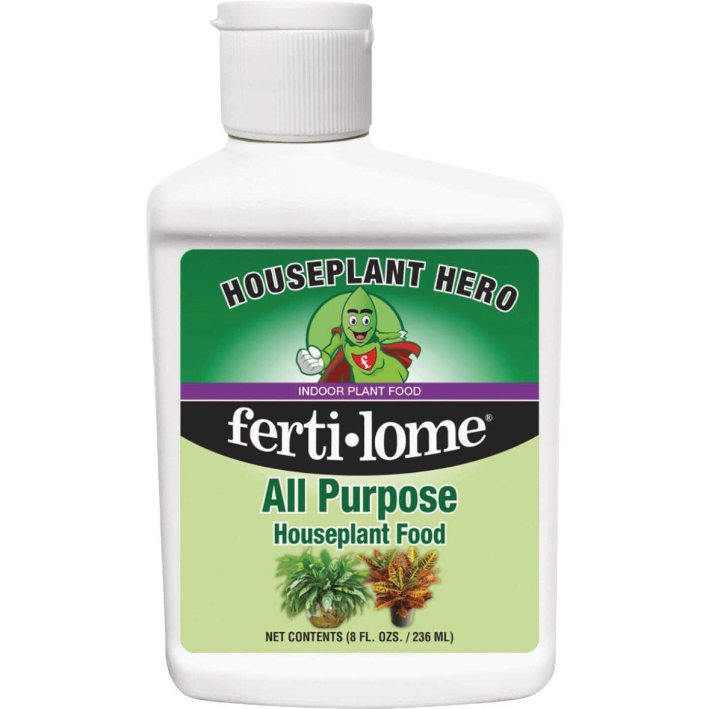 Ferti-lome Houseplant Hero 8 Oz. 10-10-10 Concentrated Liquid All Purpose Houseplant Food Image 1