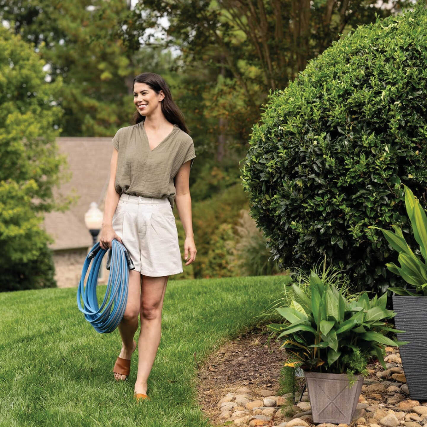 FITT HIFLO 50' Lightweight & Compact Garden Hose Image 4