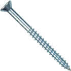 Hillman #4 x 3/4 In. Flat Head Phillips Zinc Wood Screw (100-Count) Image 1