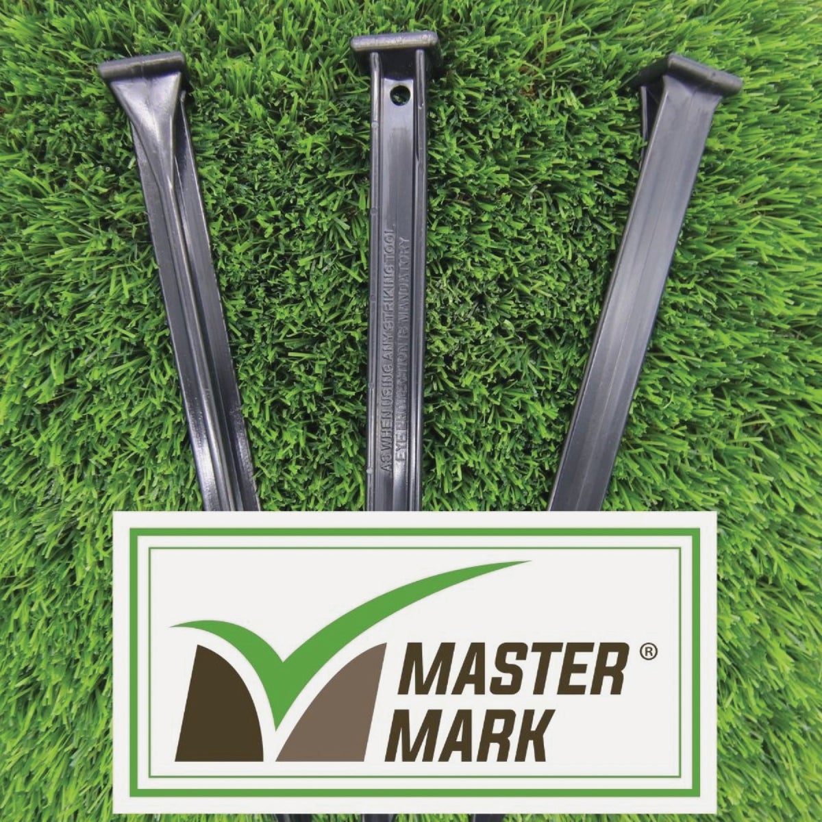 Master Mark 10 In. ABS Black Multipurpose Landscape Stakes (9-Pack) Image 4