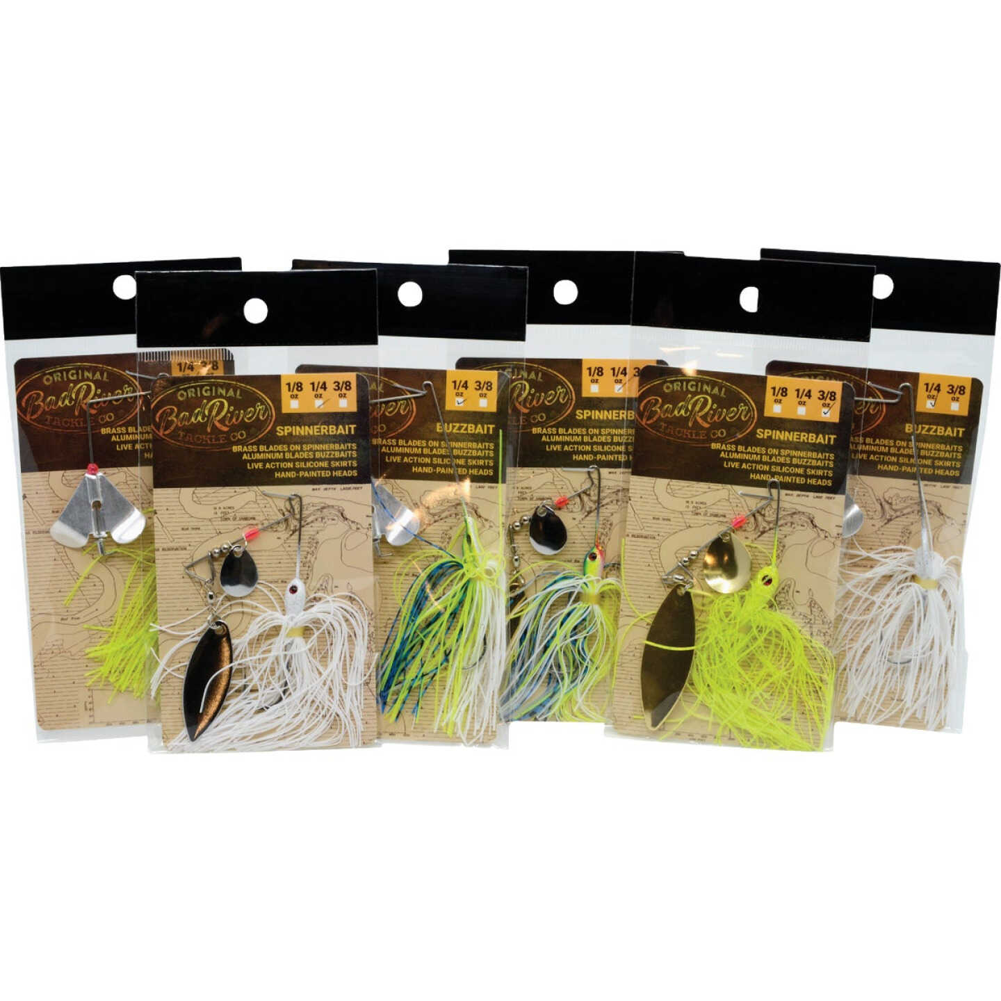 SPINNERBAIT/BUZZ ASST 48PC Image 1