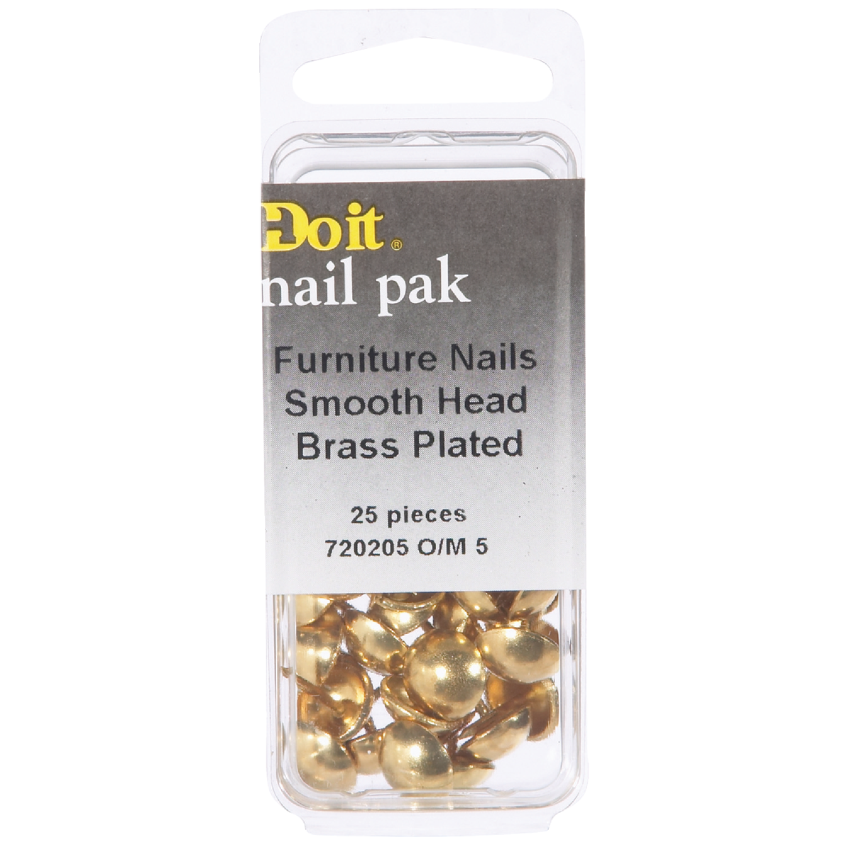 Hillman Fastener Corp Large Round Brass Furniture Nail (25-Count) Image 2