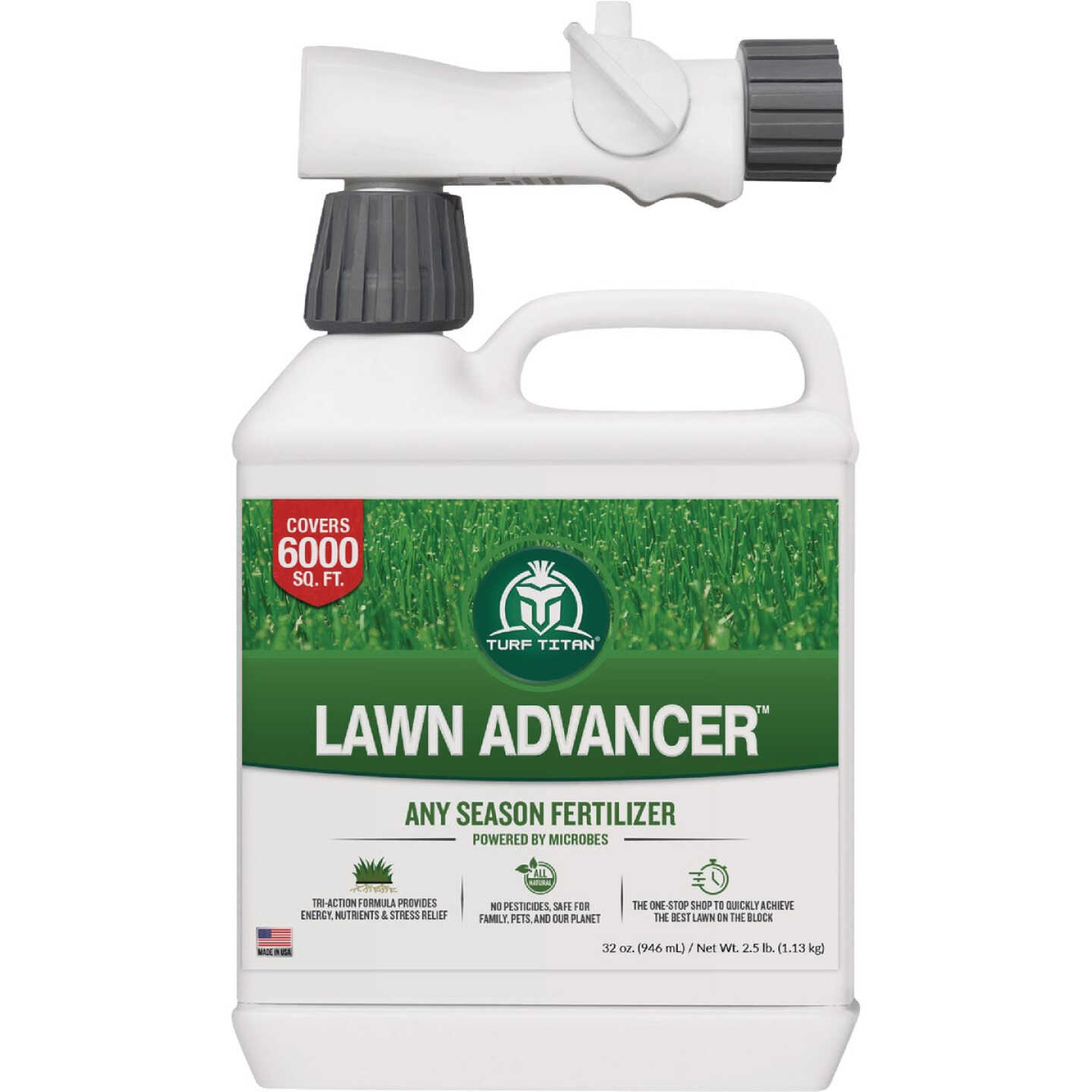 Turf Titan Lawn Advancer 32 Oz. 6000 Sq. Ft. 2-7-7 Lawn Fertilizer Image 1