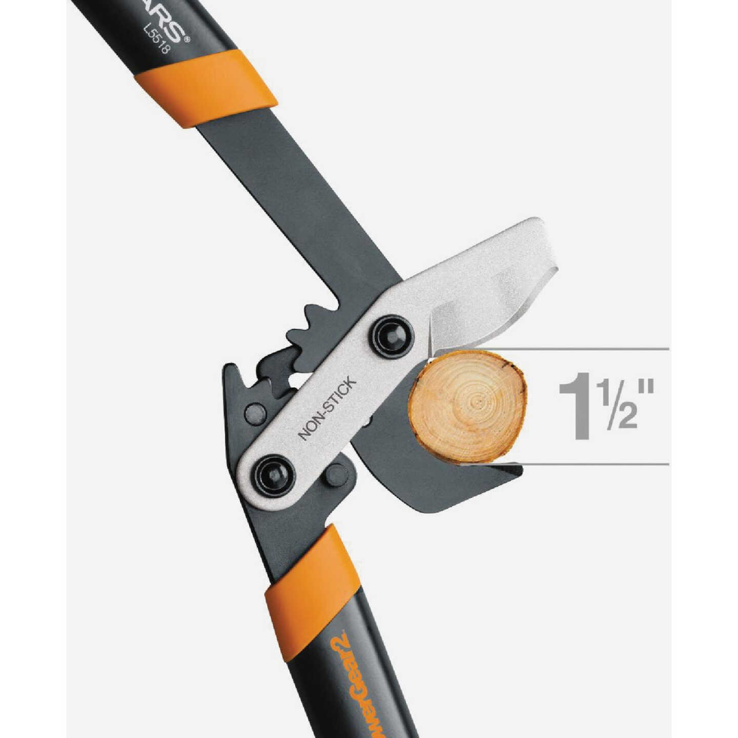 Fiskars PowerGear2 18 In. Steel Bypass Lopper Image 3