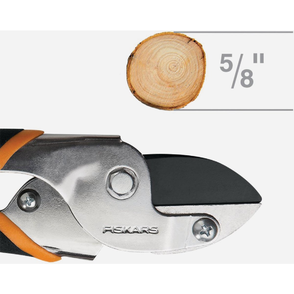 Fiskars Power-Lever 8.5 In. Anvil Pruner Image 2