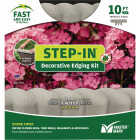 Master Mark Step-In 2.5 In. x 10 Ft. Stone Twist Gray Plastic Landscape Edging Image 6