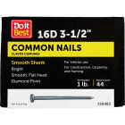 Do it 16d x 3-1/2 In. 8 ga Bright Common Nails (47 Ct., 1 Lb.) Image 1