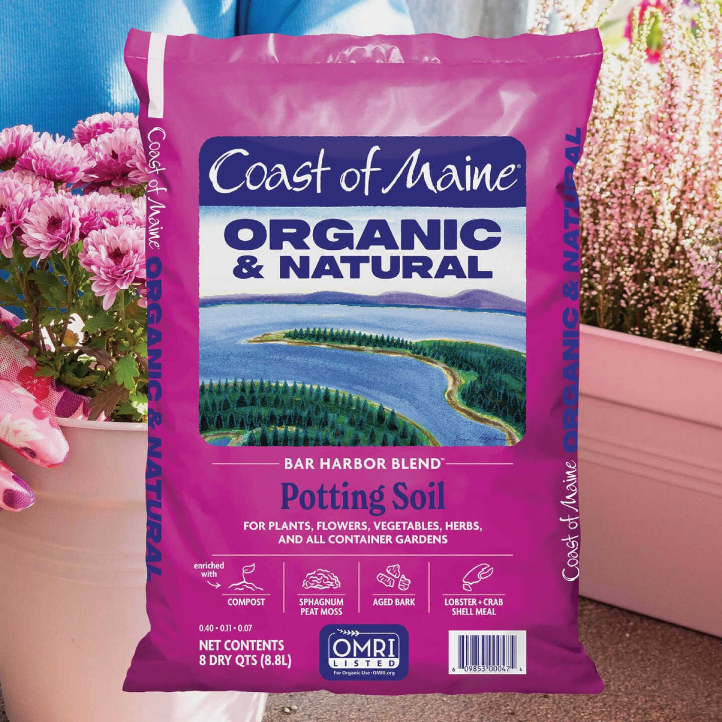 Coast of Maine Bar Harbor Blend 8 Qt. Organic Potting Soil Image 2