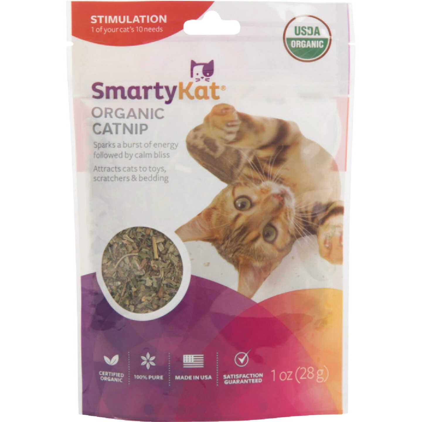 SmartyKat 1 Oz. Organic Catnip Image 1