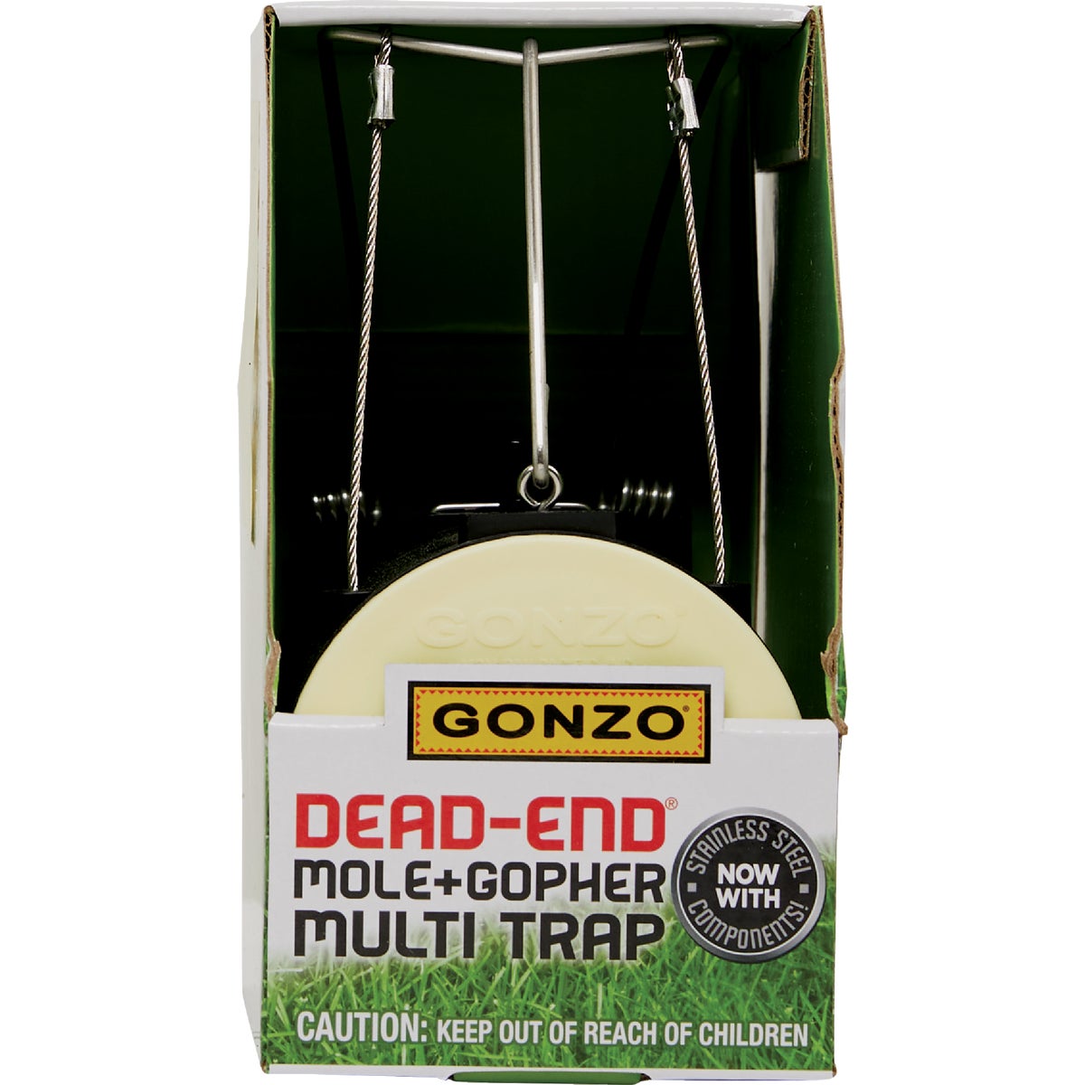 Gonzo Dead End Tube Mole & Gopher Trap Image 2