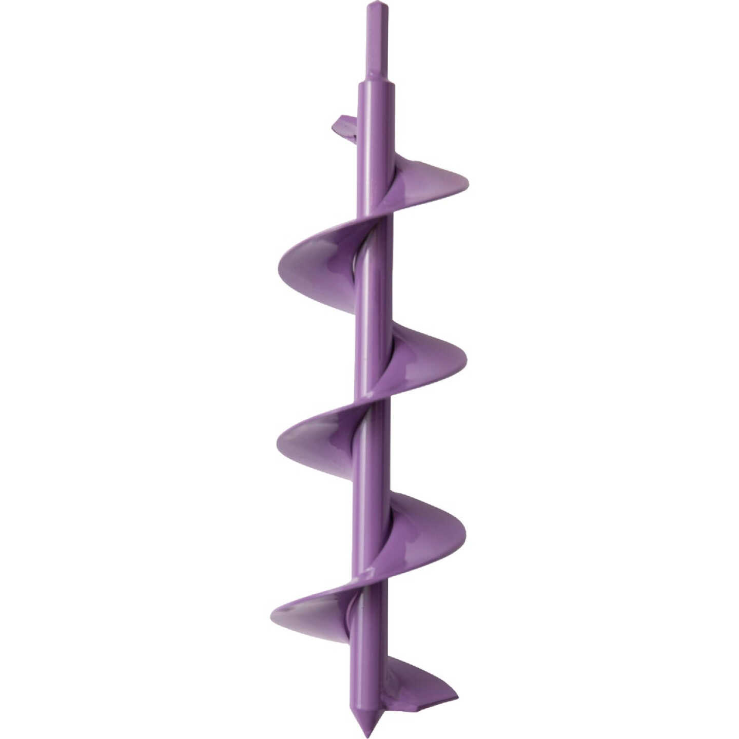 Power Planter 12 In. x 3 In. Purple Bulb Planter Garden Auger Image 1