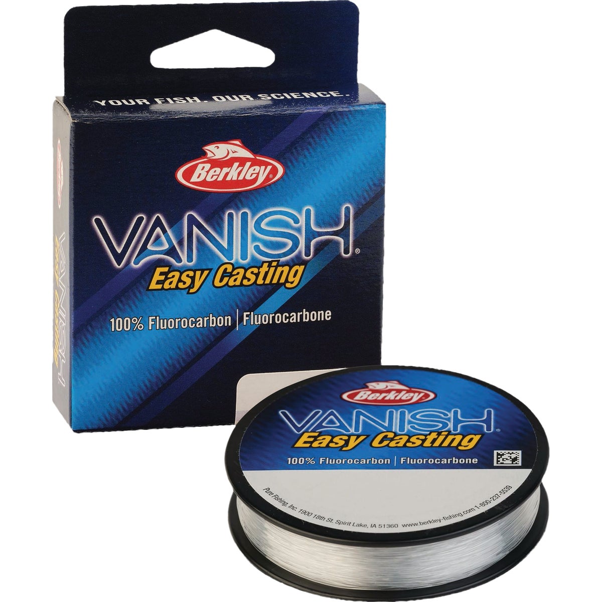 Berkley Vanish Clear 8 Lb. 110 Yd. Clear Fishing Line