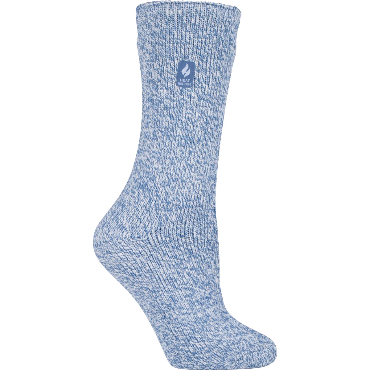 Heat Holders Primrose Women's 5 to 9 Denim/Cream Crew Sock