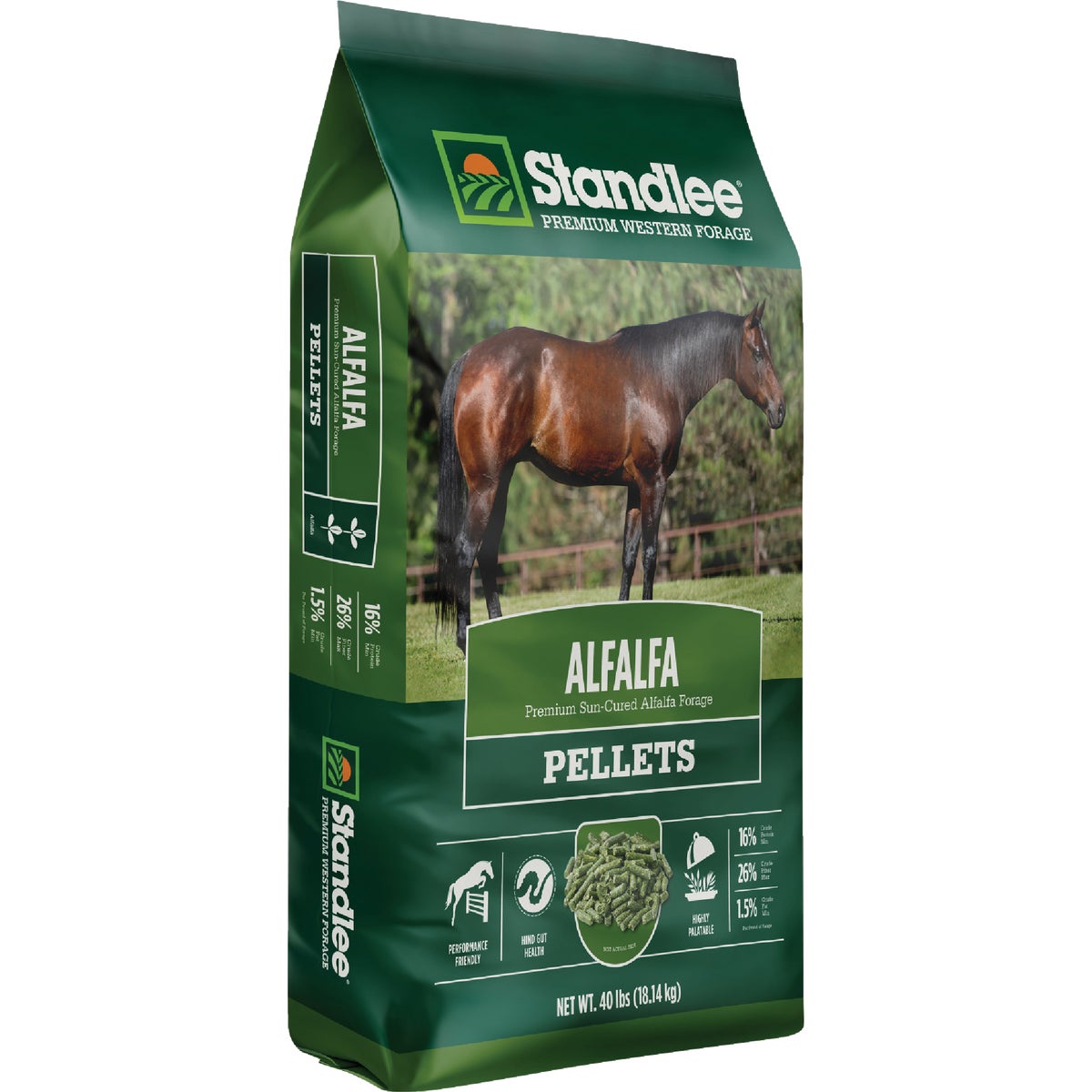 Standlee Premium Western Forage 40 Lb. Premium Alfalfa Pellets Image 6