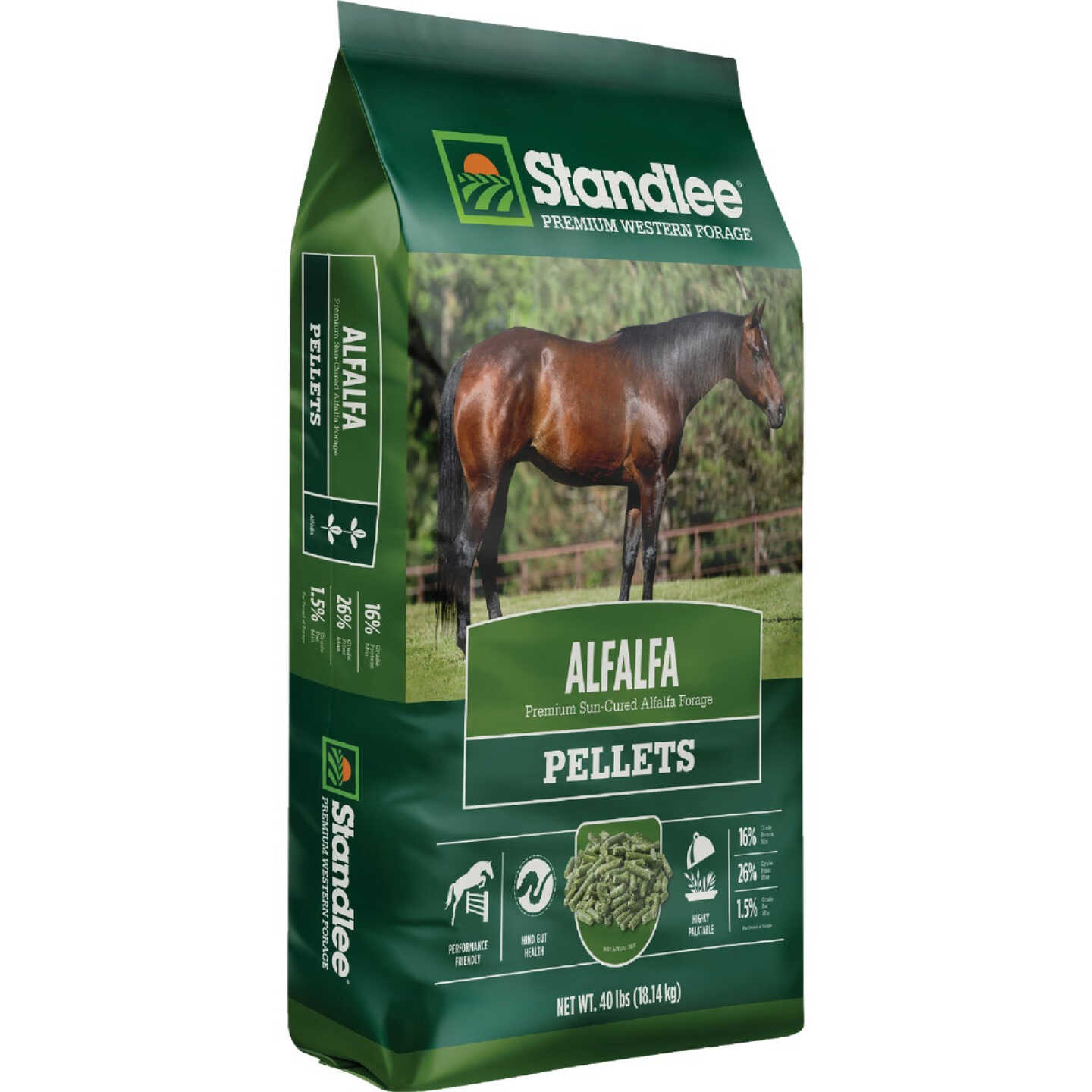 Standlee Premium Western Forage 40 Lb. Premium Alfalfa Pellets Image 6