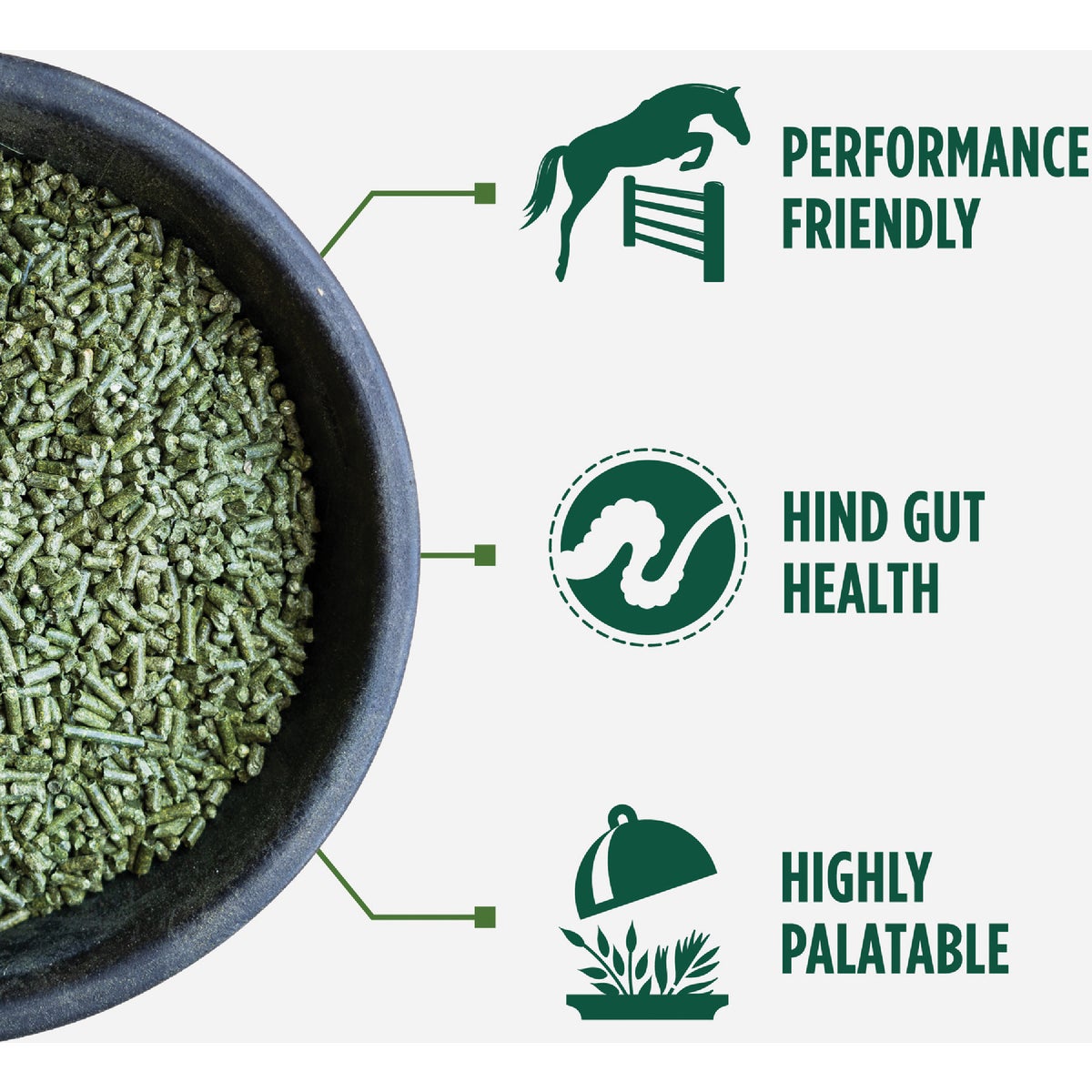 Standlee Premium Western Forage 40 Lb. Premium Alfalfa Pellets Image 2