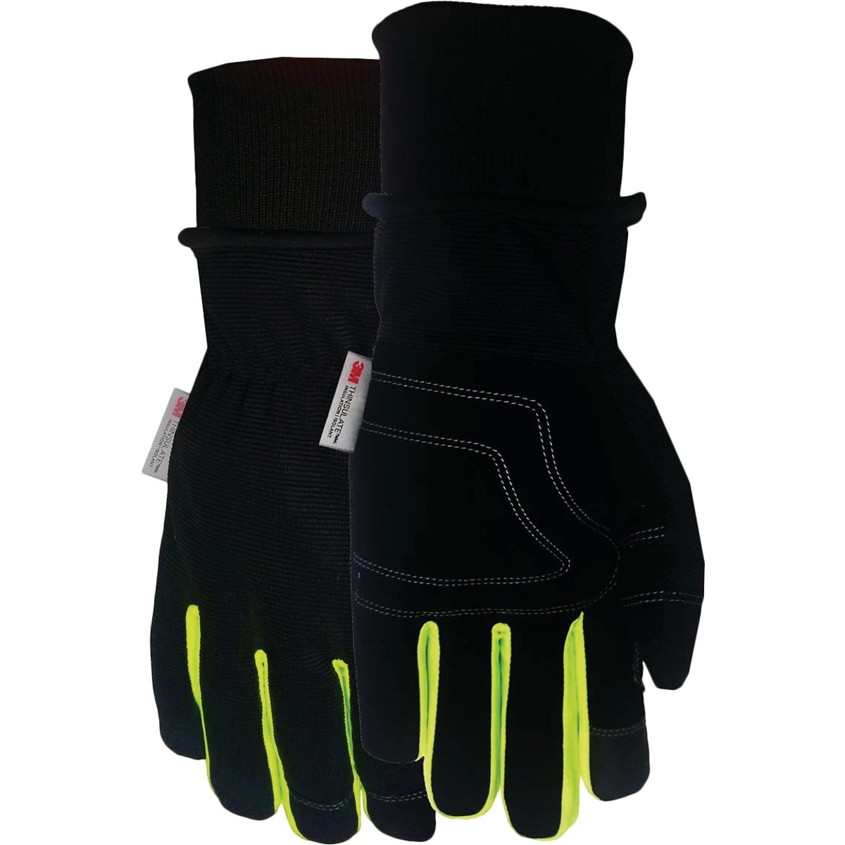 Midwest Gloves & Gear Max Performance Men's Large Thinsulate Lined Work Glove with Snow Cuff Image 1