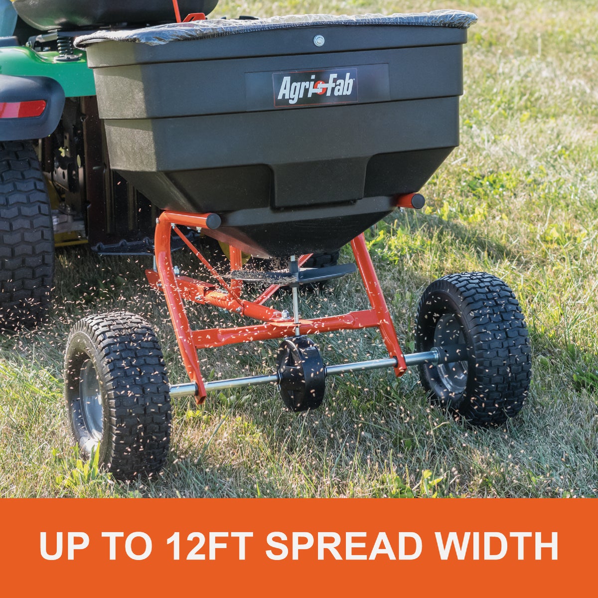Agri-Fab 185 Lb. Tow-Behind ATV Broadcast Spreader Image 5