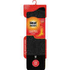 Heat Holders Chris Men's 7 to 12 Black Boot Sock Image 2