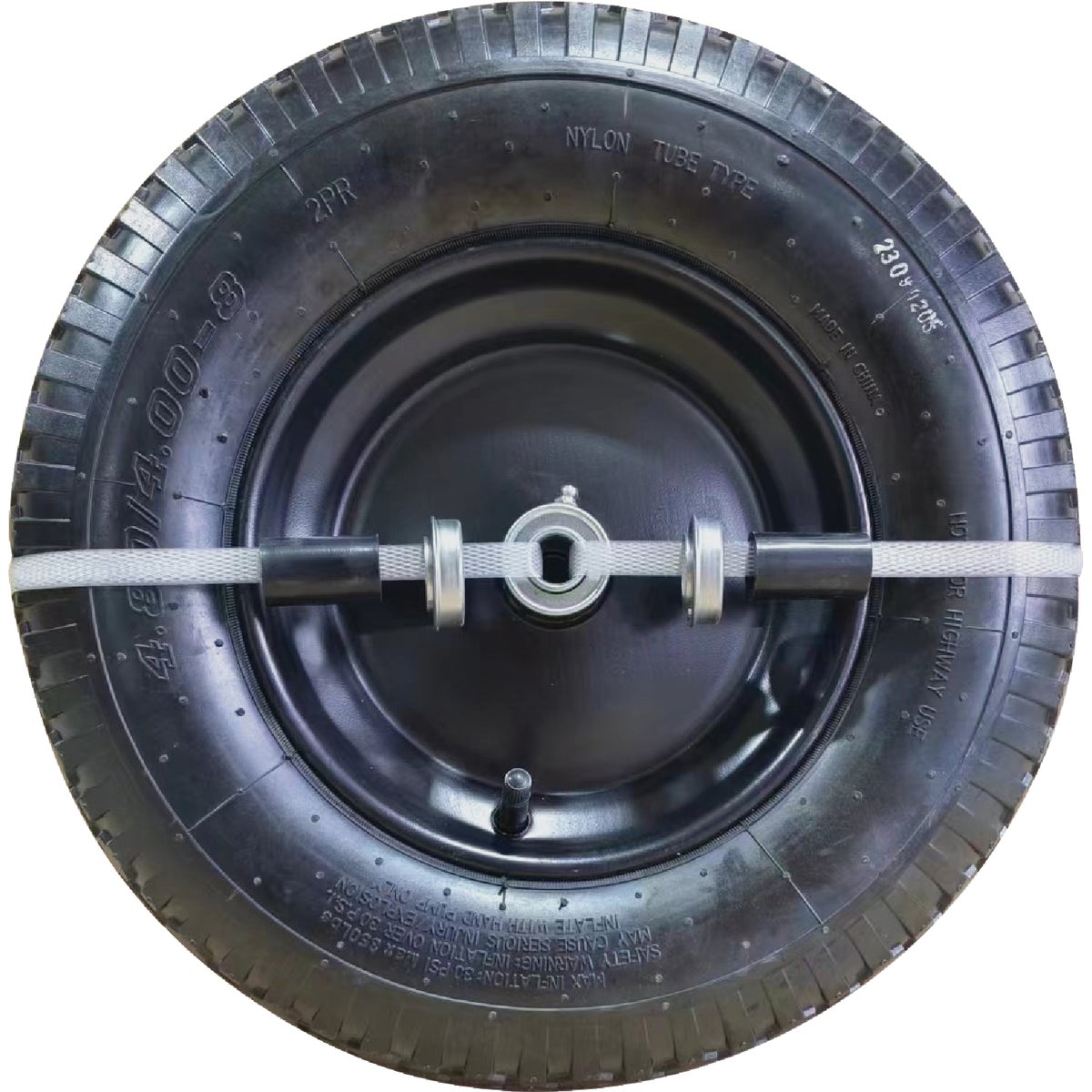 Marathon 4.80/4.00 - 8 In. Wheelbarrow Tire with Air Filled Tire Sealant Image 2