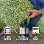 Standlee 50 Lb. Premium Alfalfa Compressed Bale Image 2