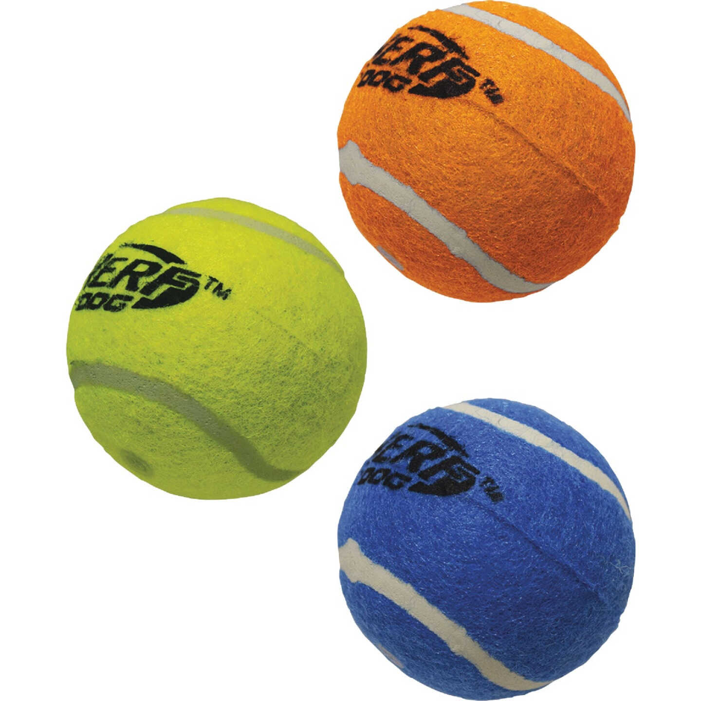 Nerf Dog 2 In. Squeak Tennis Ball (3-Pack) Image 6