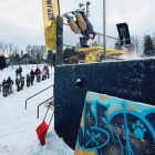 Garant 23.5 In. Poly Sled Snow Shovel with Steel Wear Strip and 42.5 In. Steel Handle Image 2